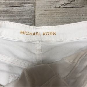 MICHAEL Michael Kors Skirts - 2 left . 🆕 Michael Kors White Denim Mini Skirt MICHAEL Michael Kors Skirts - 2 left . 🆕 Michael Kors White Denim Mini Skirt